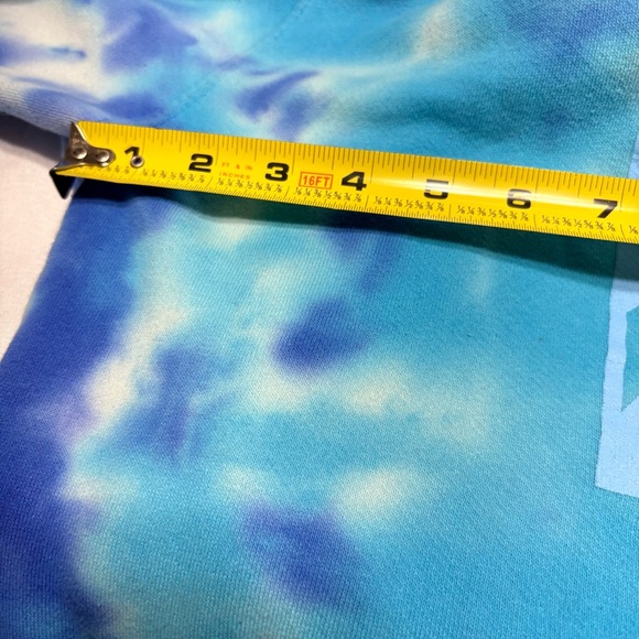 Revivalists blue tie-dye pullover hoodie - Picture 6 of 10